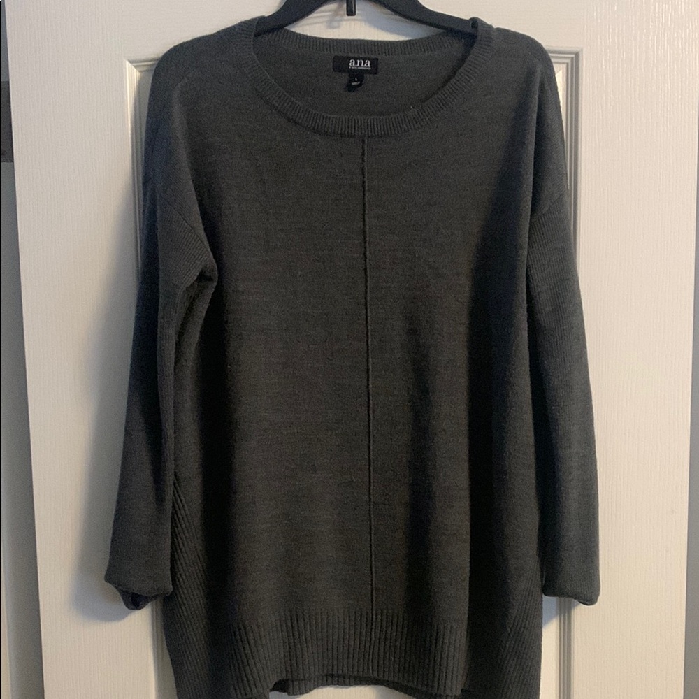 Link Gray Crew Neck Sweater
